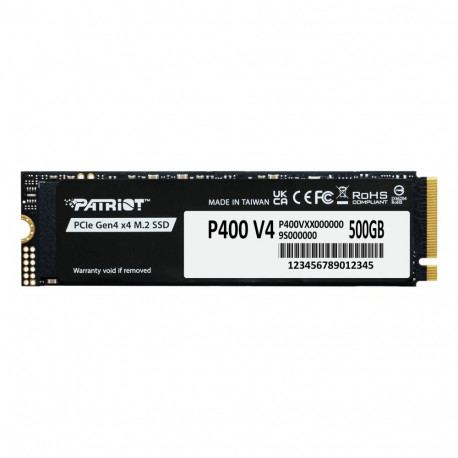 Patriot Memory SSD P400 V4 500GB M.2 PCI Express 4.0 NVMe