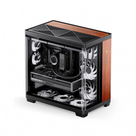 Jonsbo TK-4 Wood Tower Black, Wood