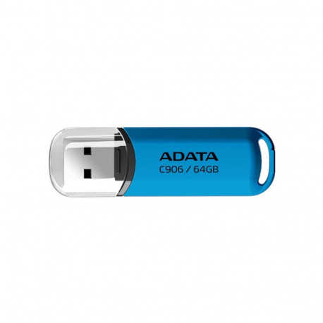 ADATA USB-mälupulk AC906-64G-RWB 64GB USB Type-A 2.0, sinine, läbipaistev