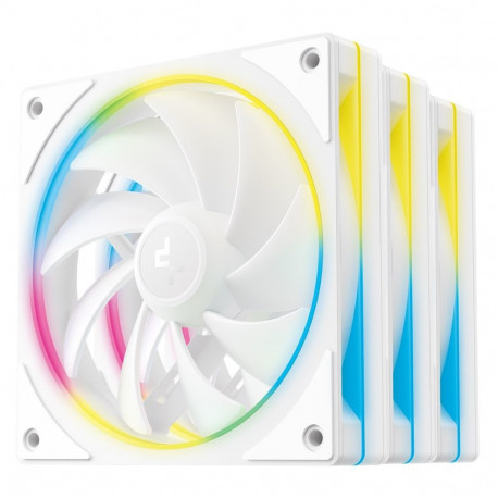 DeepCool arvutikorpuse ventilaator FL12 SE WH 3IN1 12cm, valge