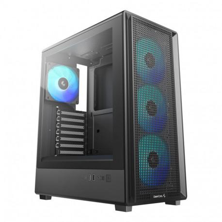 DeepCool arvutikorpus CC550 4F Midi Tower, must