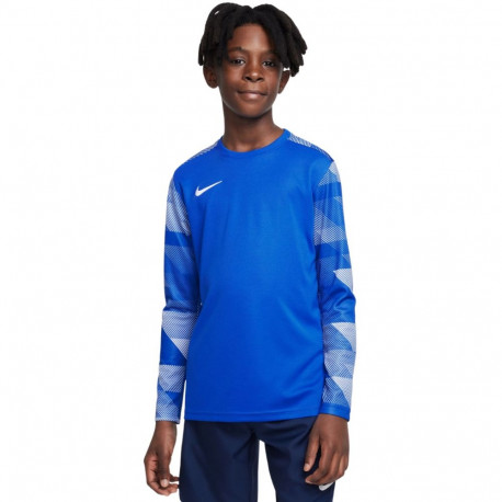 Bluza bramkarska dla dzieci Nike Dry Park IV JSY LS GK JUNIOR niebieska CJ6072 463