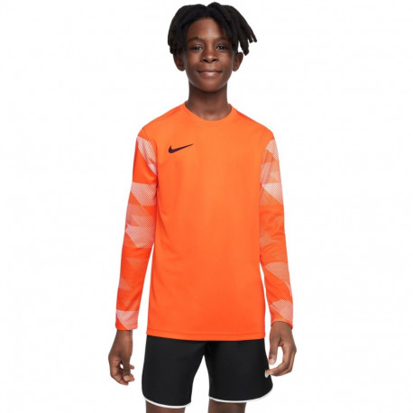 Bluza bramkarska dla dzieci Nike Dry Park IV JSY LS GK JUNIOR pomarańczowa CJ6072 819