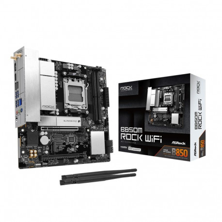 Asrock B850M Rock WiFi AMD B850 Socket AM5 micro ATX