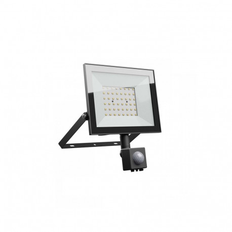 FLOODLIGH SENSOR 50W 230V neutraalne valge IP44 must