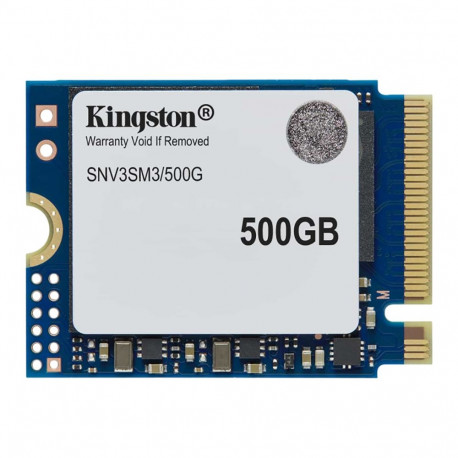 Kingston 500GB NV3 SSD M.2 2230 PCIe 4.0 NVMe, Read: 5,000/ Write: 3,000MB/s