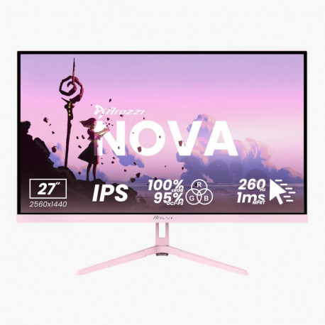 Arozzi | Nova | 27 " | IPS | QHD | 16:9 | 260 Hz | 1 ms | 2560 x 1440 pixels | 350 cd/m² | HDMI port