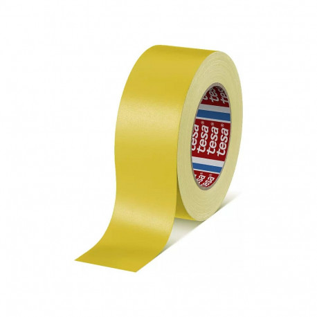 "tesa Gewebebänder 25 mm x 50 m gelb"