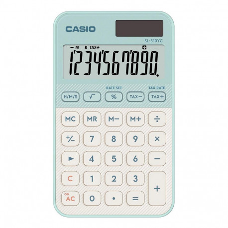 "Casio SL-310YC-LG hellgrün"