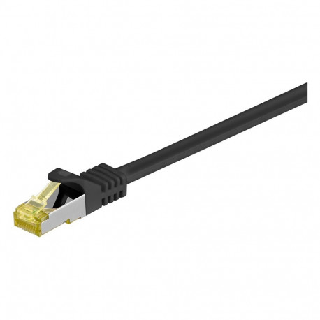 "Goobay Patchkabel RJ-45 S/FTP, mit Cat 7 Rohkabel (schwarz, 1 Meter, 500 MHz)"