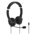 Kensington peakomplekt Classic EQ USB-C, mikrofoni ja helitugevuse juhtimisega