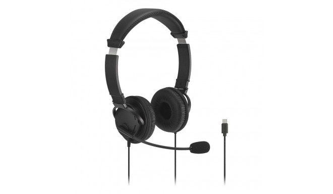 Kensington peakomplekt Classic EQ USB-C, mikrofoni ja helitugevuse juhtimisega
