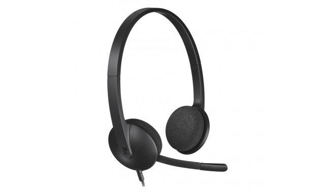 "Logitech USB Headset H340 - Headset - On-Ear"