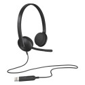 "Logitech USB Headset H340 - Headset - On-Ear"