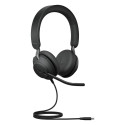 Jabra stereo-peakomplekt Evolve2 40 MS USB-C