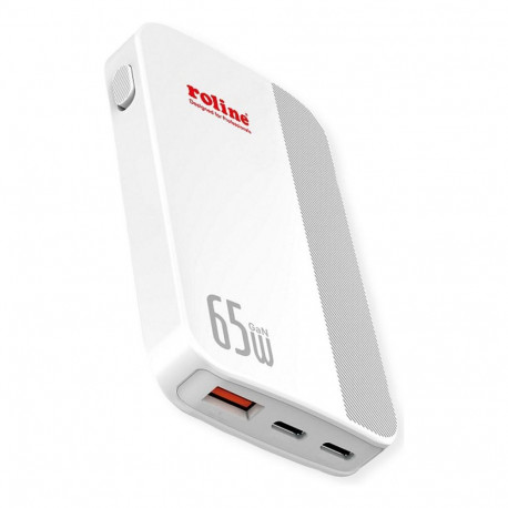 "USB Charger schlank mit klappbarem Euro-Stecker 65W"