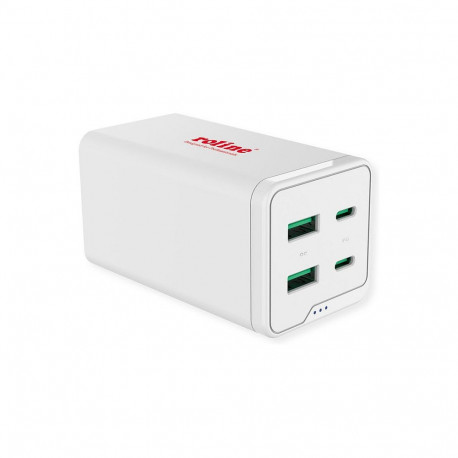 "USB Charger 4 Port (2x USB-C 2x USB-A QC3.0) max. 120W"