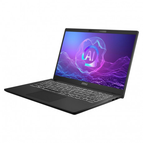 "MSI Modern 15 H AI C2HMG-288FRNN U5-225H/16GB/512GBSSD/W11 Pro AZERTY French Layout"