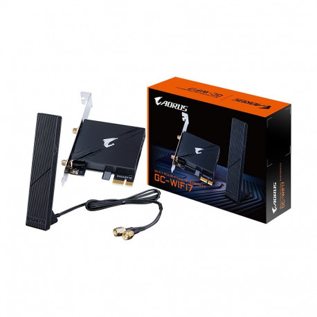 "GIGABYTE GIGA GC-WIFI7 Wi-Fi 7 & Bluetooth 5.3 WLAN Karte (PCIe x1)"