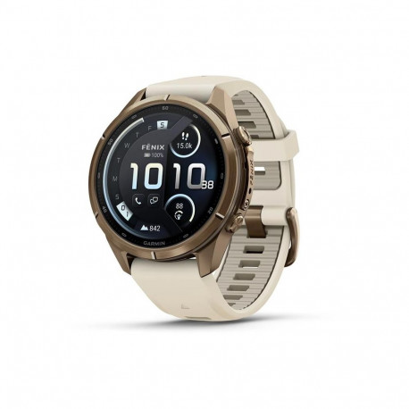 Fenix 9 Pro inReach 43mm AMOLED kuldne + beež rihm