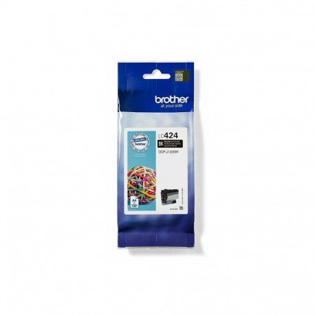 Brother tindikassett LC424BK 1 tk originaal, must