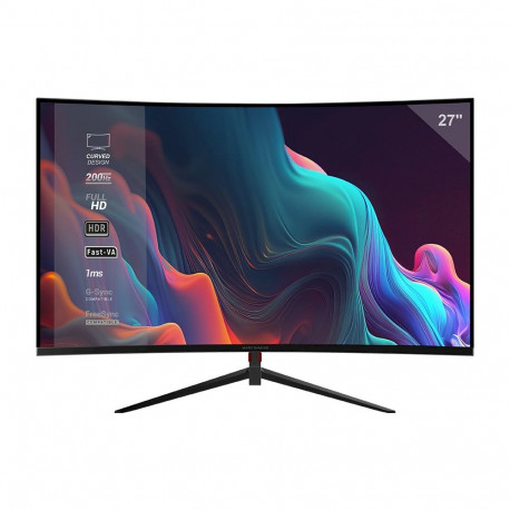 Mars Gaming MV27C 27" Curved 1500R Gaming Monitor FHD Fast VA 200Hz / Black