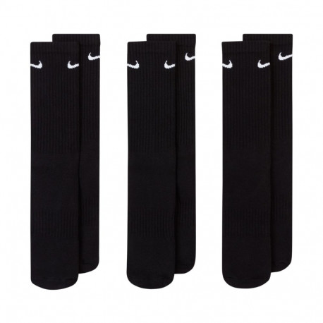 Nike sokid Everyday Cushioned Crew SX7664 010 3 paari 42-46, must