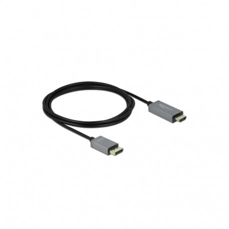 DeLOCK aktiivne DisplayPort 1.4–HDMI kaabel 4K 60Hz (HDR) 2m