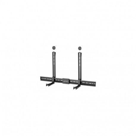 Manhattan Soundbar Mount Universal, Wall Mount or VESA Mount, Compatible with Soundbars up to 15kg, 