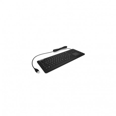 KeySonic KSK-6231 INEL (CH) keyboard Industrial USB QWERTZ Swiss Black