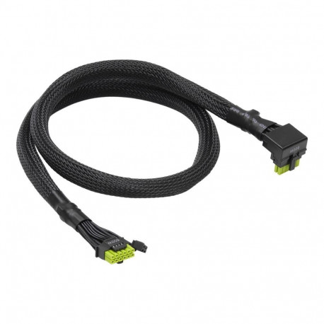 ASRock GPU-kaabel CB-12V2X6L600W 90° nurgaga 700mm 12+4 pins