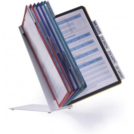 Durable VARIO document display carousel Desk Portrait A4