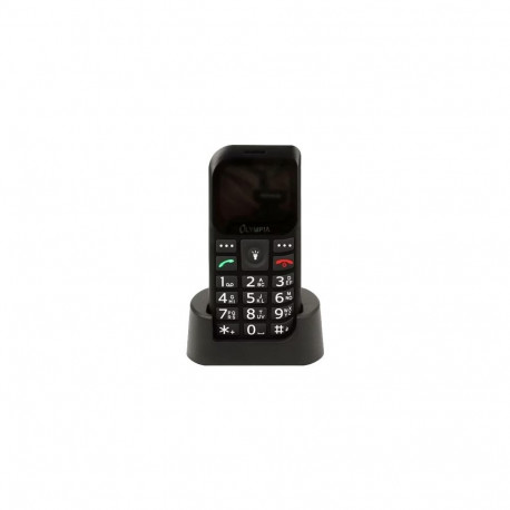 Olympia mobiiltelefon BELLA+ suurte nuppudega, must