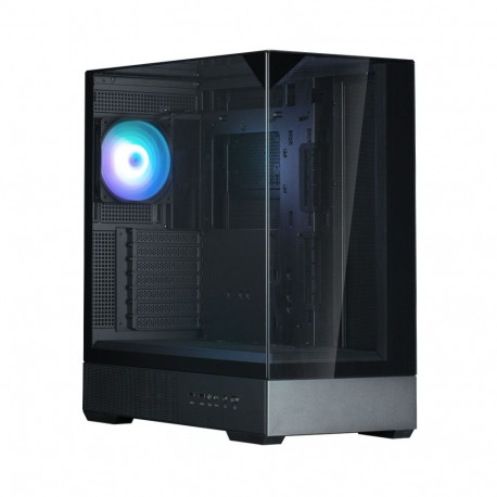 Zalman P40 PRISM PLUS, ATX Mid Tower PC Case, 4  x 120mm ARGB Fans, Black
