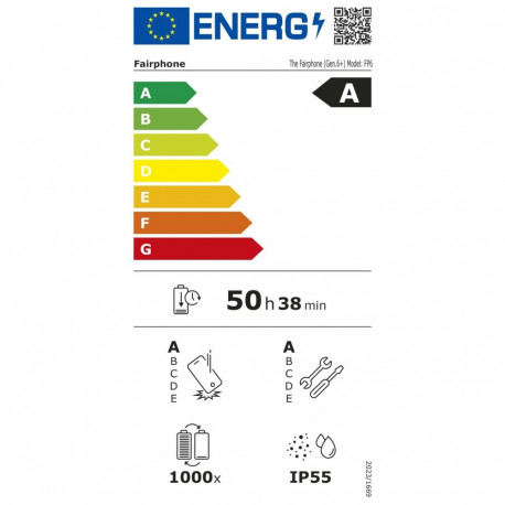 Das Fairphone (Gen. 6+) 256GB (Forest Green, Android, 12 GB)