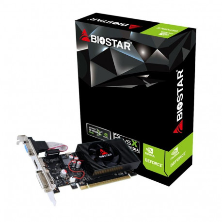 Graphics Card|BIOSTAR|NVIDIA GeForce GT 730|4 GB|DDR3|128 bit|PCIE 2.0 16x|Memory 1333 MHz|GPU 730 M