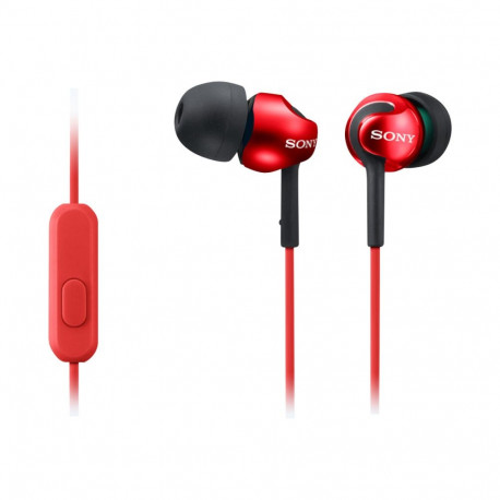 Sony In-ear Headphones EX series, Red MDR-EX110AP In-ear, Red