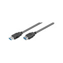 Goobay USB 3.0 SuperSpeed Extension Cable, Black