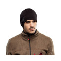 BUFF MERINO LIGHTWEIGHT BEANIE SOLID BLACK onesize cap Standard