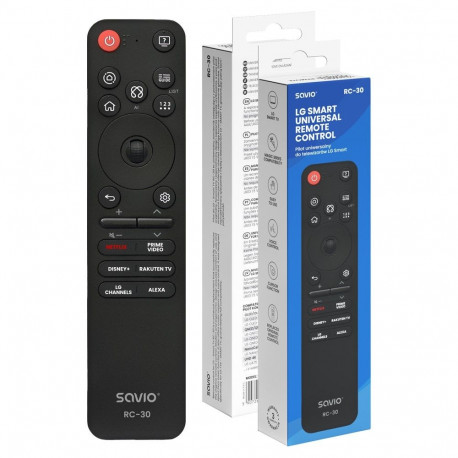 Savio kaugjuhtimispult RC-30 IR/Bluetooth surunuppudega