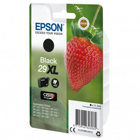 Epson tindikassett Strawberry 29XL Claria Home üksikpakendis, must