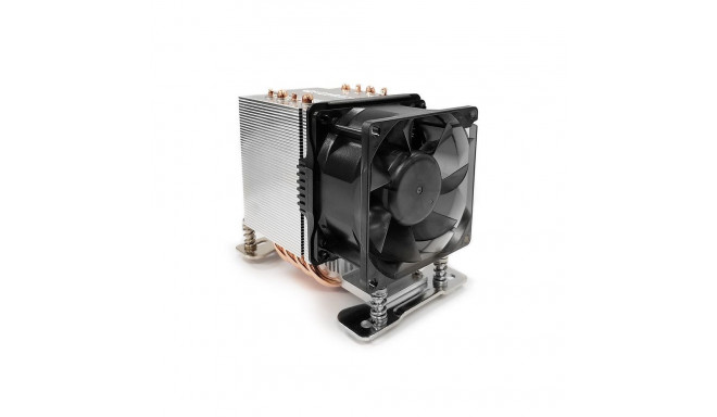 Dynatron A35 computer cooling system Processor Air cooler 8 cm Aluminium, Black 1 pc(s)