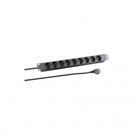 EFB Elektronik pikendusjuhe EK622DE.1 2m 9 pistikupesaga siseruumidesse, must