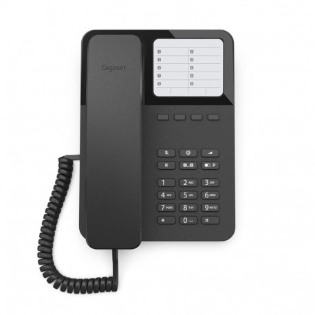 Gigaset analoogtelefon DESK 400, must