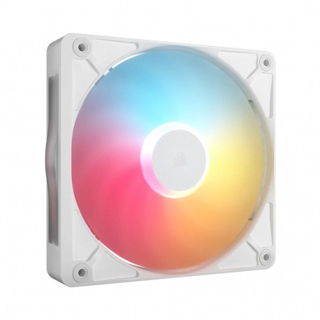 Corsair arvutikorpuse ventilaator iCUE LINK RX140 II RGB PWM, 14cm, valge, 1 tk