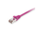 Equip Patchkabel Cat6A S/FTP 2xRJ45 20.00m lila LSZH Polybeutel