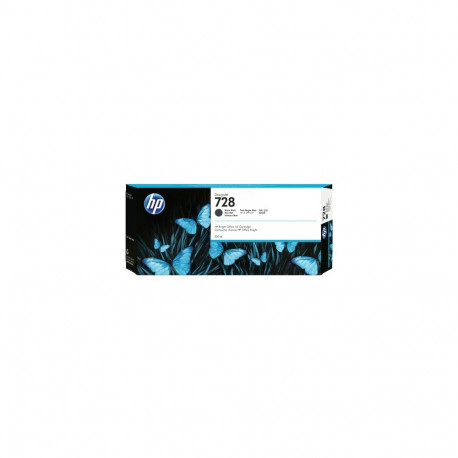 HP 728 DesignJet (F9J68A) Ink Cartridge, Matte Black
