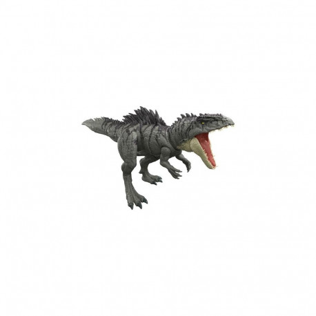 Jurassic World Colossal Chomp Giganotosaurus Figure with Big Bite, Multi Direction Attack