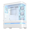 Computer Case - ASUS PRIME AP304 TG ARGB White