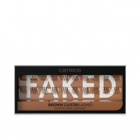 CATRICE FAKED BROWN CLUSTER pestañas postizas 20 u